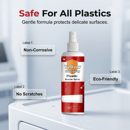 ⏳Time-Limited Special⏰Plastic Renew Yellow-Off Spray Cleaner🔥