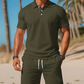 🎁2026 New Arrivals 50% OFF💥Men's Summer 2-Piece Polo & Shorts Set