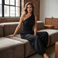 📢📢50% OFF !! ⏰Women's One-Shoulder Top and Wide-Leg Pants Set