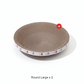 Multi-Functional Bowl-Shaped Corrugated Cat Scratcher