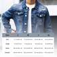 ⏳ LAST 7 DAYS AT £29.99! Price Rises to £34.99.Men’s Casual Vintage-Wash Distressed Denim Jacket