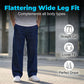 👖Men's Casual Wide-Leg Straight Trousers