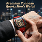 🎁New arrival 50% OFF💥Men's Tonneau Quartz Watch