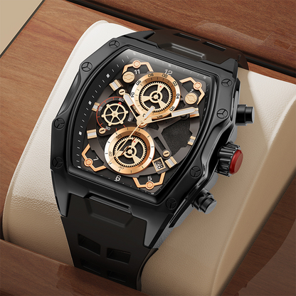 🎁New arrival 50% OFF💥Men's Tonneau Quartz Watch