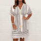 Ethnic Style Casual Printed Dress