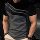 👕 50% OFF NOW! 🎨 Men's Color-Block Crew Neck T-Shirt – Soft cotton, modern cut & perfect for daily wear, sports or casual outings ✨