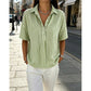⏳Time-Limited Special⏰Women's Casual Striped Short-Sleeve Shirt