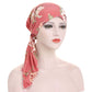 👒 LIMITED-TIME 50% OFF! ✨ Women's Floral Print Pre-Tied Head Scarf Turban – Soft, Elastic, Versatile 🌸