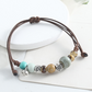 🌿 LIMITED-TIME 50% OFF! ✨ Adjustable Ceramic Beaded Bracelet – Ethnic, Boho, Sliding Knot 🔮