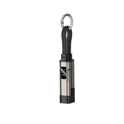 🎁2026 New Arrivals 50% OFF💥4-in-1 Charging Cable with Digital Display & Keychain – Fast-Charging, Kink-Resistant & Compact