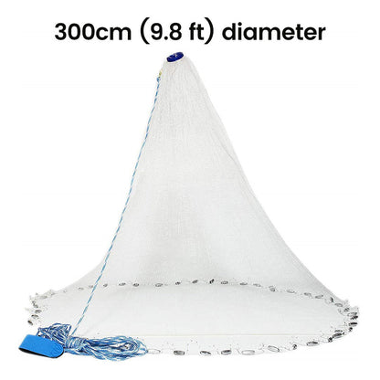 🎁2026 New Arrivals 50% OFF💥 Easy-Throw Cast Net – Fast-Sinking Weighted Mesh for Freshwater & Saltwater Fishing 🐟