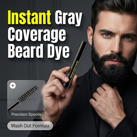 🎁2026 New Arrivals 50% OFF💥🖍️Instant Gray Beard Dye – Fuller & Bolder Look, Portable Touch-Up Wand