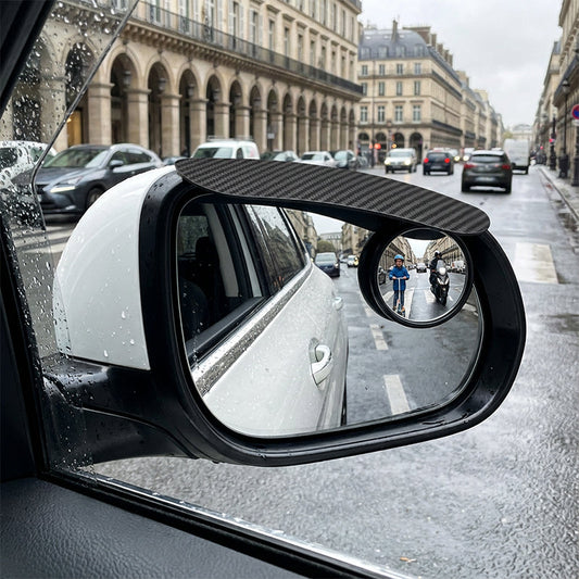 🎁2026 New Arrivals 50% OFF💥Adjustable Blind Spot Mirrors with Rain Visor