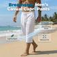 👖☀️🌊 LIMITED-TIME 50% OFF! Men’s Casual Capri Pants with Drawstring Waist – Breathable Cotton, Loose Fit, 3/4 Length – Perfect for Beach, Park, or Weekend Chill 🏖️😎