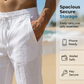 👖☀️🌊 LIMITED-TIME 50% OFF! Men’s Casual Capri Pants with Drawstring Waist – Breathable Cotton, Loose Fit, 3/4 Length – Perfect for Beach, Park, or Weekend Chill 🏖️😎