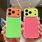 📱 50% OFF! ⏰Vibrant Contrast Color Dopamine Acrylic Phone Case