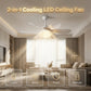💡2-in-1 Cooling LED Ceiling Fan🌬️