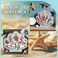 🐚 50% OFF NOW! ✨ Seashell Display Case with Acrylic Panel – Transparent & dustproof – Perfect for collections, crafts or souvenirs – elegant tabletop or shelf display 🏖️🌟