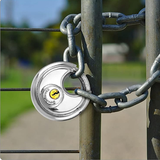 🔒Round Pie Lock Round Padlock💪