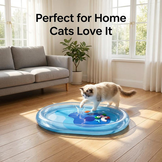 🐟Inflatable Cooling Water Bed for Cats❄️