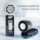 ❄️High-Speed Folding Cooling Fan with LED Light💨