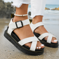 👠Women's Adjustable Buckle Platform Sandals☁️