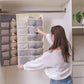 🧦 LIMITED-TIME 50% OFF! ✨ Double-Sided Storage Underwear Hanging Organizer – Transparent Mesh, Rotatable Hook, Space-Saving 👙