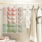 🧦 LIMITED-TIME 50% OFF! ✨ Double-Sided Storage Underwear Hanging Organizer – Transparent Mesh, Rotatable Hook, Space-Saving 👙