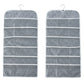 🧦 LIMITED-TIME 50% OFF! ✨ Double-Sided Storage Underwear Hanging Organizer – Transparent Mesh, Rotatable Hook, Space-Saving 👙