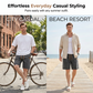 🩳 LIMITED-TIME 50% OFF! ✨ Men's Summer Lightweight Denim Shorts – Relaxed Fit, Elastic Waist, Deep Pockets 🌊