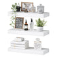 ✨ Minimalist Wooden Floating Wall Shelves🛋️