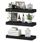 ✨ Minimalist Wooden Floating Wall Shelves🛋️