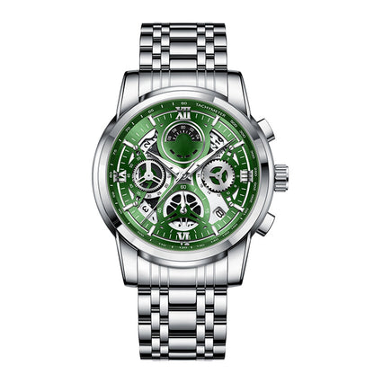 🎁2026 New Arrivals 50% OFF💥Men's Classic Quartz Watch – Durable Band, Timeless Style 🖤