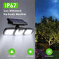 ☀️Solar 3-Heads Wall Light With Sensor Lighting Function