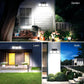 ☀️Solar 3-Heads Wall Light With Sensor Lighting Function
