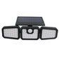 ☀️Solar 3-Heads Wall Light With Sensor Lighting Function