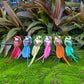 🐦12PCS Artificial Feathered Birds with Clips🌈