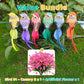🐦12PCS Artificial Feathered Birds with Clips🌈