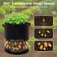 ⏳Limited-time 50% off⏰Large Capacity PE Grow Bags (18L/26L/38L) for Potato, Tomato & Vegetable Gardening🌱🥔