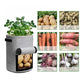 ⏳Limited-time 50% off⏰Large Capacity PE Grow Bags (18L/26L/38L) for Potato, Tomato & Vegetable Gardening🌱🥔