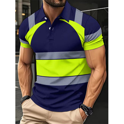 🎁2026 New Arrivals 50% OFF💥Men's High Visibility Reflective Short Sleeve Shirt