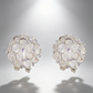 💎Elegant Sparkling Floral Stud Earrings☁️