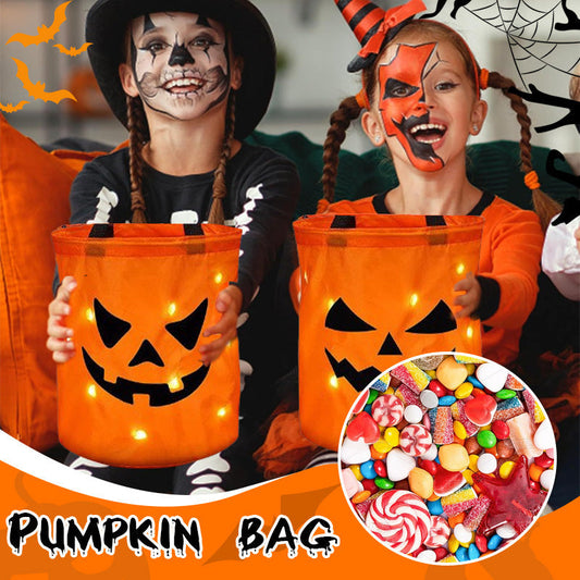 🎃 Halloween Glowing Pumpkin Candy Handbag