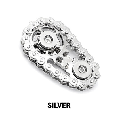 ⚙️Stainless Steel Gear Chain Fidget Spinner