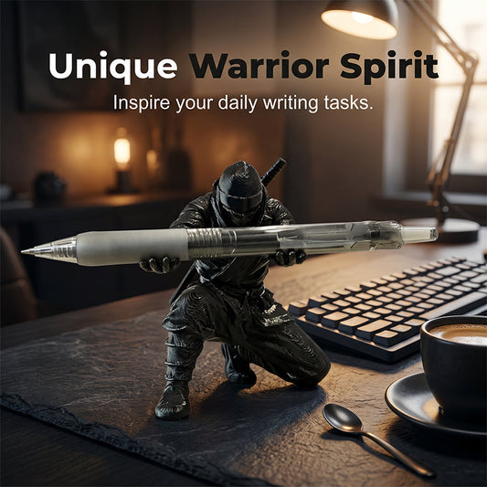 🎉New! Limited time offer – 50% off⏰Creative 3D-printed ninja warrior pen holder