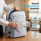 Vacuum Compressible Business Travel Backpack