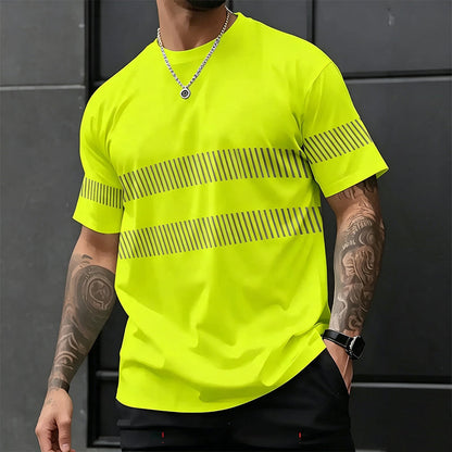 📢📢50% OFF !! ⏰Men's High Visibility Reflective Safety Work Top