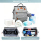 🎒 Foldable Diaper Bag with Changing Station