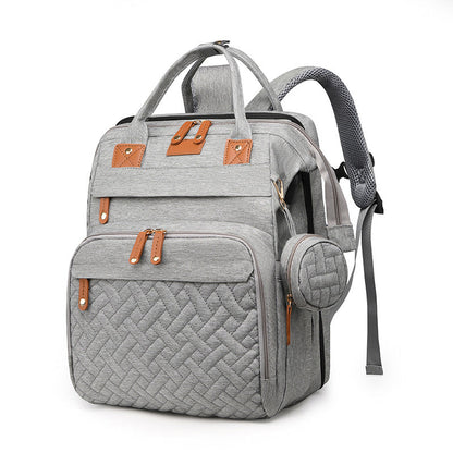🎒 Foldable Diaper Bag with Changing Station