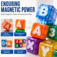 🧲 Magnetic Alphabet Number Cubes for Children